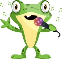 Frog with Mic