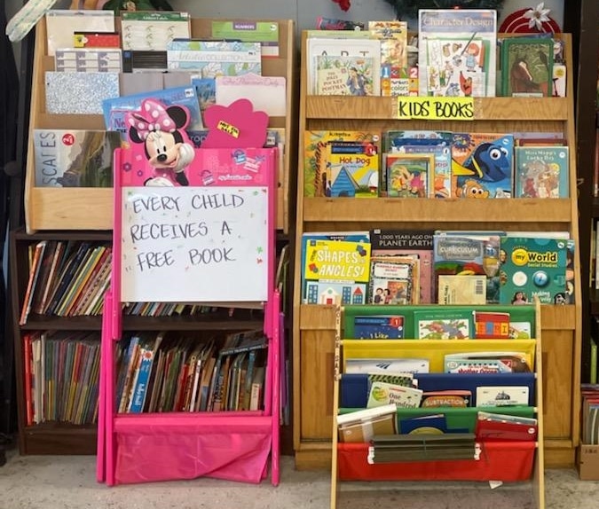 Go Green Thrift Store (Bryans Road, MD) - Children's books.